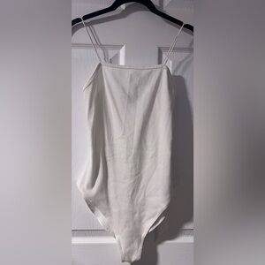 Wild Fable Spaghetti Strap Ribbed Bodysuit